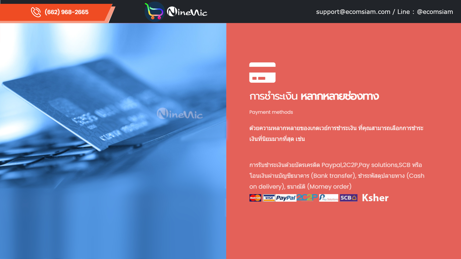 โบรชัวร์เปิดร้านออนไลน์และขายของออนไลน์ ecommerce brochure ช่วยให้คุณเปิดร้านออนไลน์ ขายของออนไลน์ เว็บอีคอมเมอร์ส ได้อย่างรวดเร็ว สะดวกสบาย ด้วยเว็บไซต์สำเร็จรูป Ninenic ecommerce,woocommerce Theme hosting thailand โบรชัวร์เปิดร้านออนไลน์และขายของออนไลน์ ecommerce brochure ช่วยให้คุณเปิดร้านออนไลน์ ขายของออนไลน์ เว็บอีคอมเมอร์ส ได้อย่างรวดเร็ว สะดวกสบาย ด้วยเว็บไซต์สำเร็จรูป Ninenic ecommerce,woocommerce Theme hosting thailand