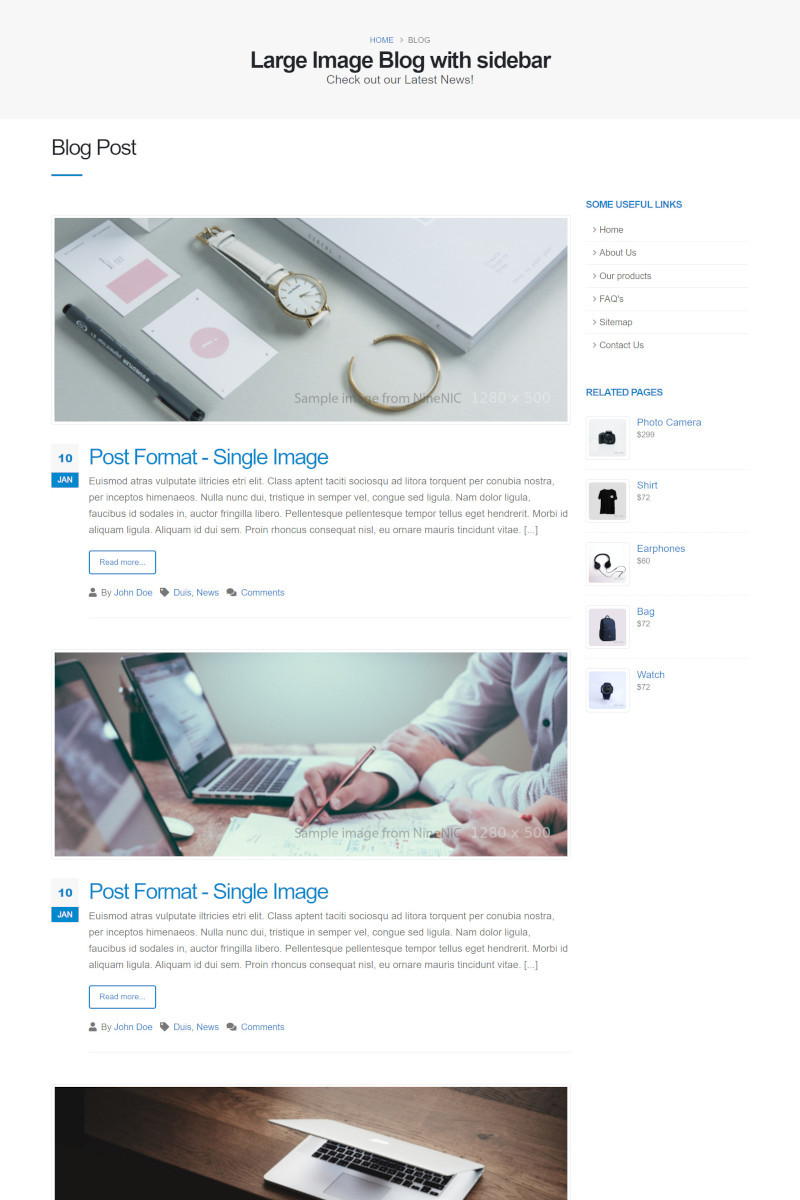 เว็บไซต์สำเร็จรูป-layout - Blogs