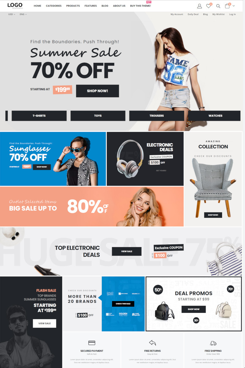 เว็บขายสินค้าออนไลน์ shop12 - แนะนำเว็บสำเร็จรูป สำหรับร้านออนไลน์  Ecommerce Theme ขายสินค้าออนไลน์  ขายของออนไลน์ - เว็บสำเร็จรูป Wordpress และ WooCommerce Theme