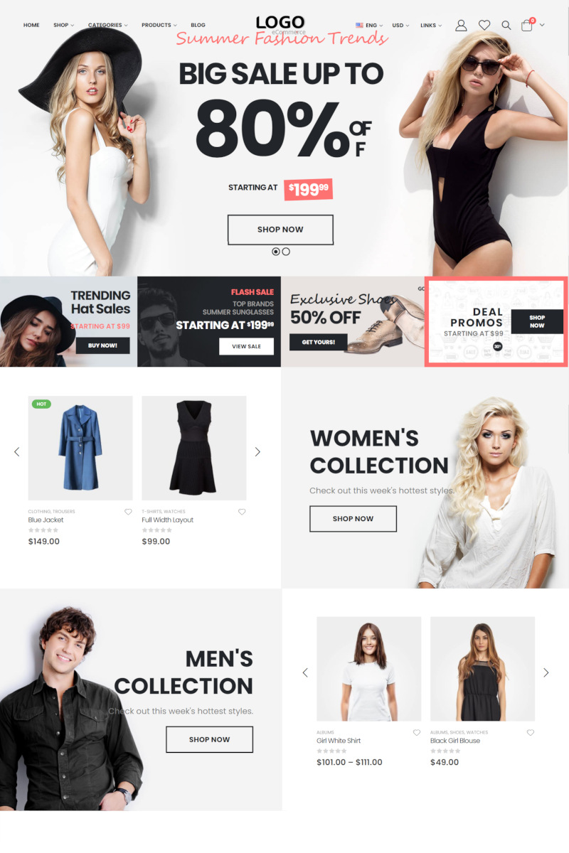 เว็บสำเร็จรูป สำหรับร้านออนไลน์ Ecommerce Theme ขายสินค้าออนไลน์ ขายของออนไลน์